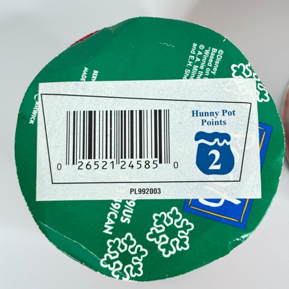 NEW Vintage Winnie the Pooh Christmas Ribbon Gift Wrapping 2000 2- 2.25"x3 yards - Picture 4 of 5